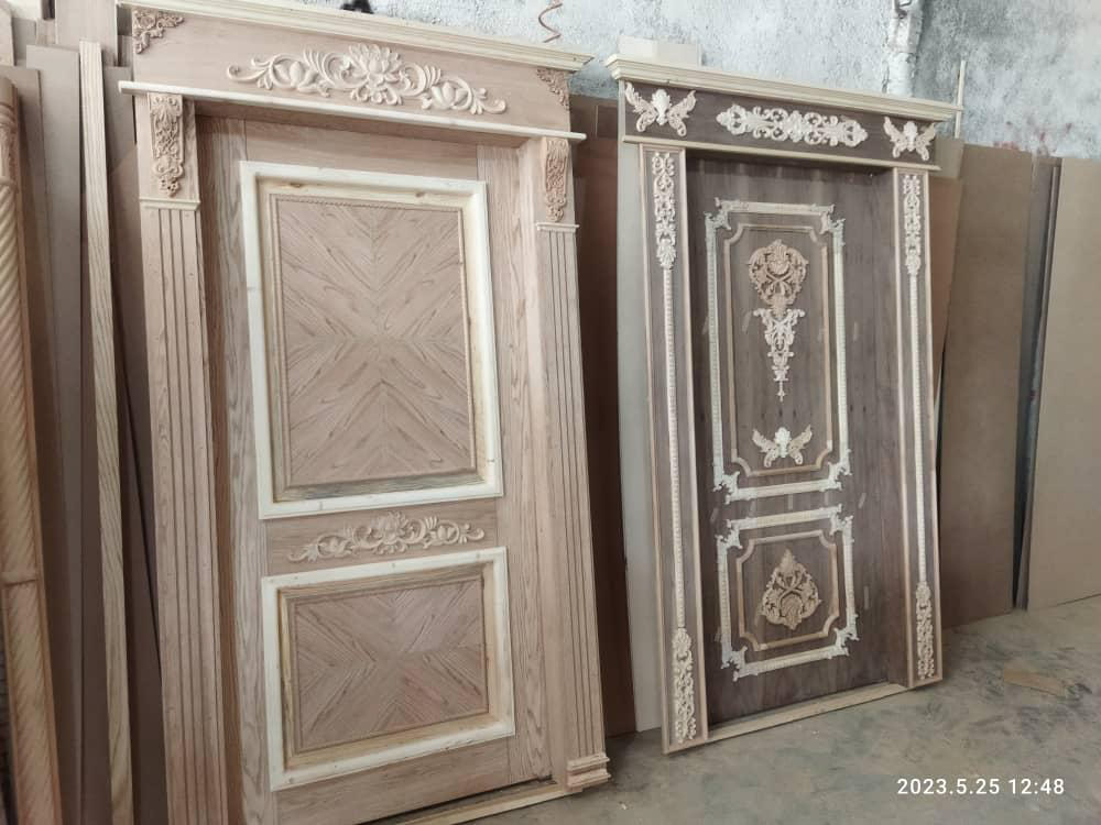 درب داخلی تمام چوب 116